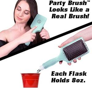 Brand new Hairbrush flask!